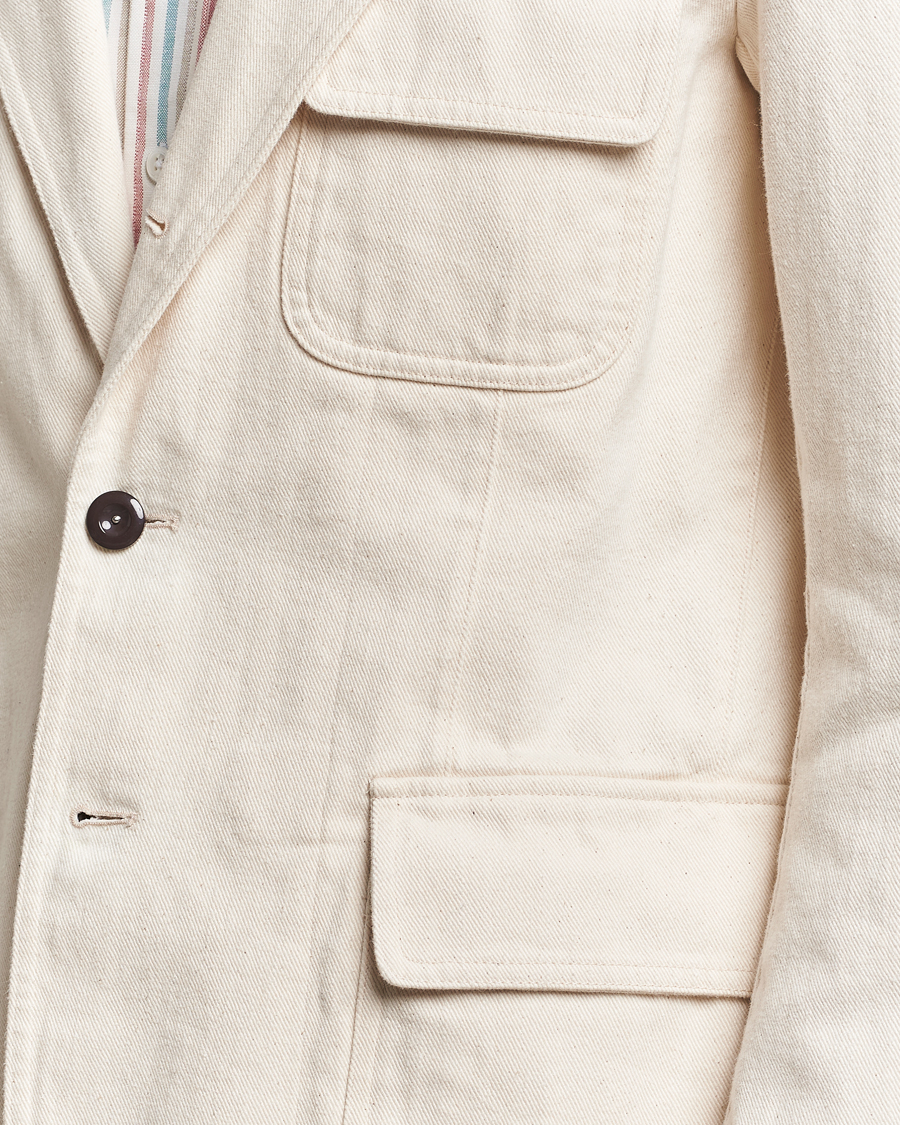 Mies | Pikkutakit | Drake's | MKIV Denim Games Blazer Ecru