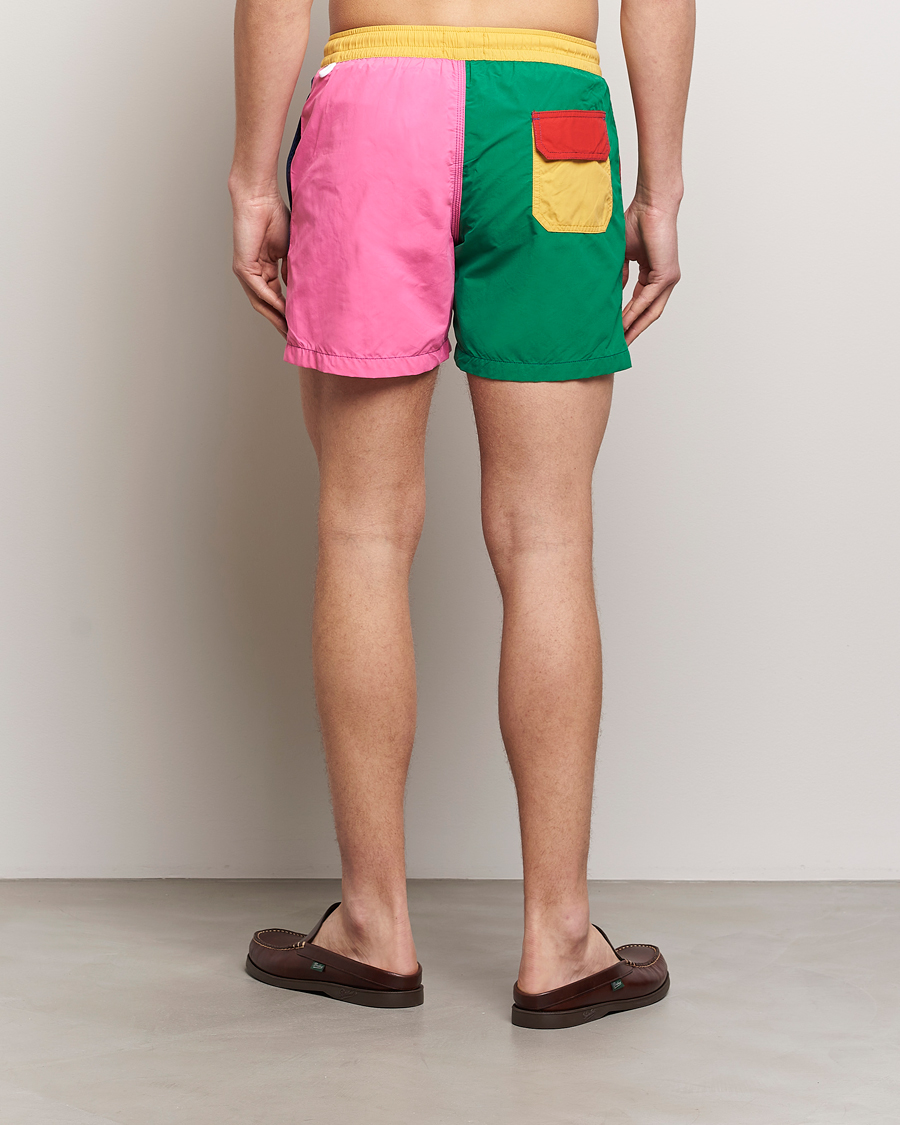 Mies | Uimahousut | Drake's | Colourblock Swimshorts Multi