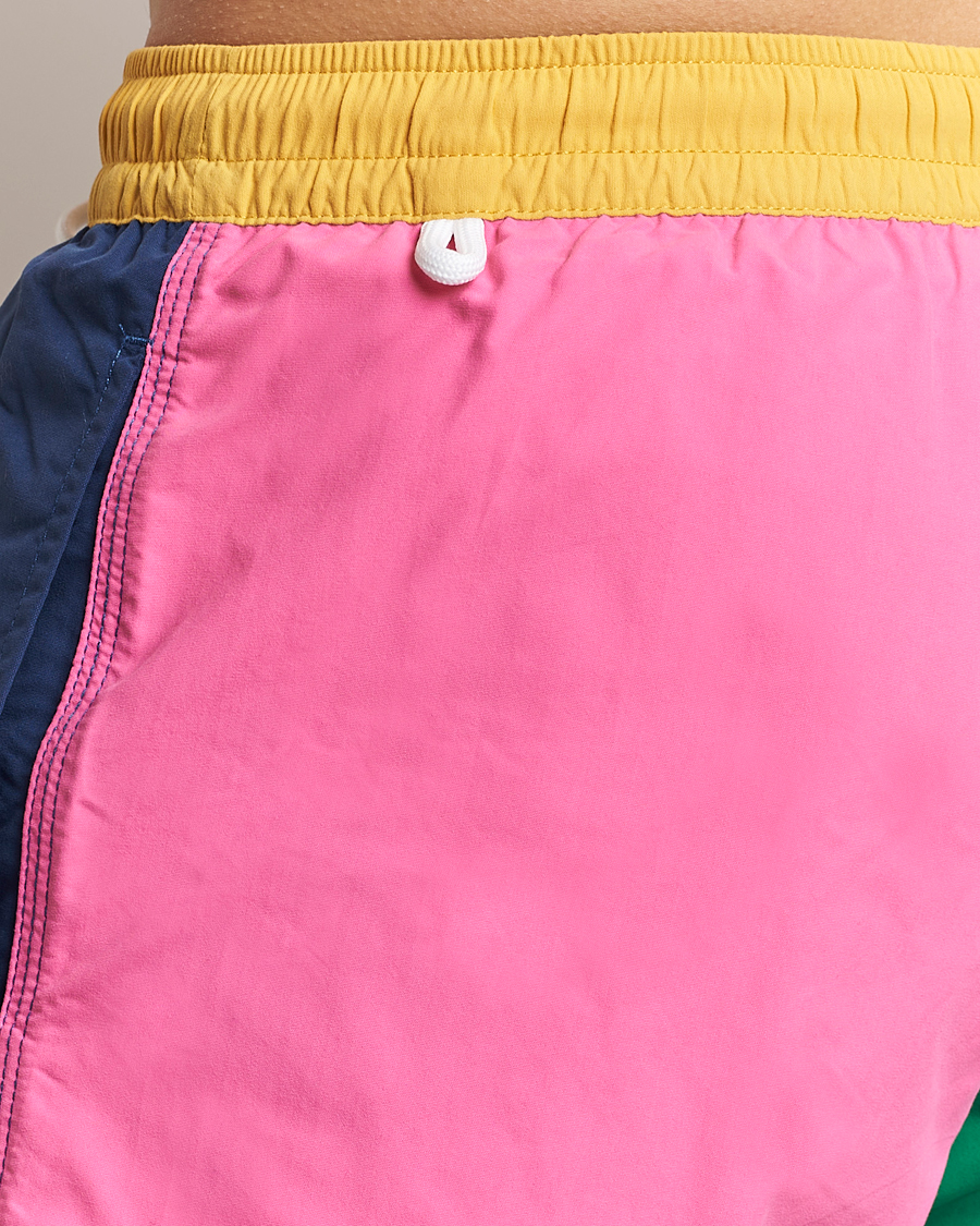 Mies | Uimahousut | Drake's | Colourblock Swimshorts Multi