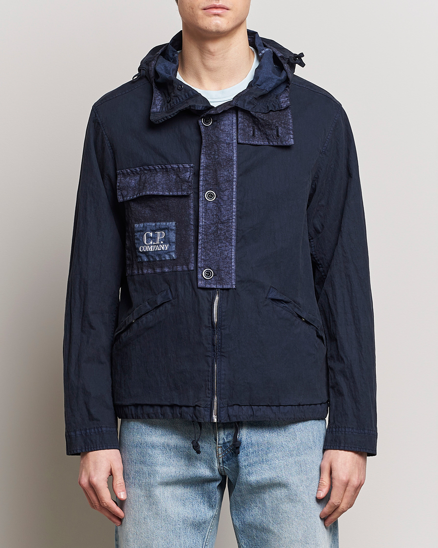 Mies | Nykyaikaiset takit | C.P. Company | 50 Filli Gum Cotton/Nylon Jacket Navy