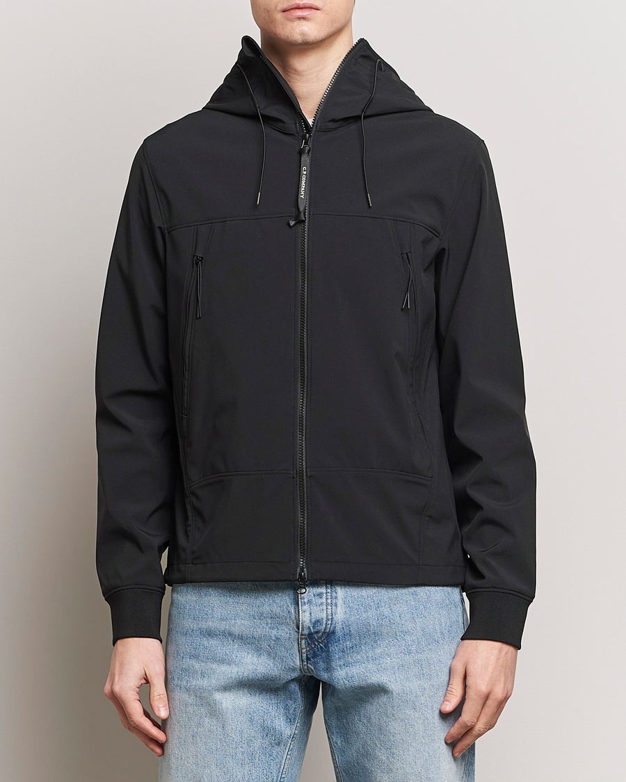 Mies | Nykyaikaiset takit | C.P. Company | Shell R Hooded Goggles Jacket Black