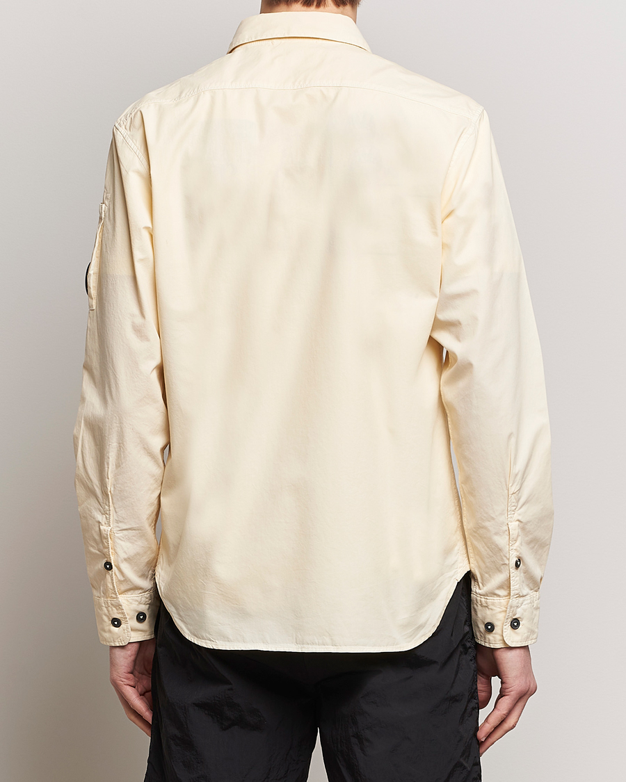 Mies | Kauluspaidat | C.P. Company | Long Sleeve Gabardine Pocket Shirt Ecru