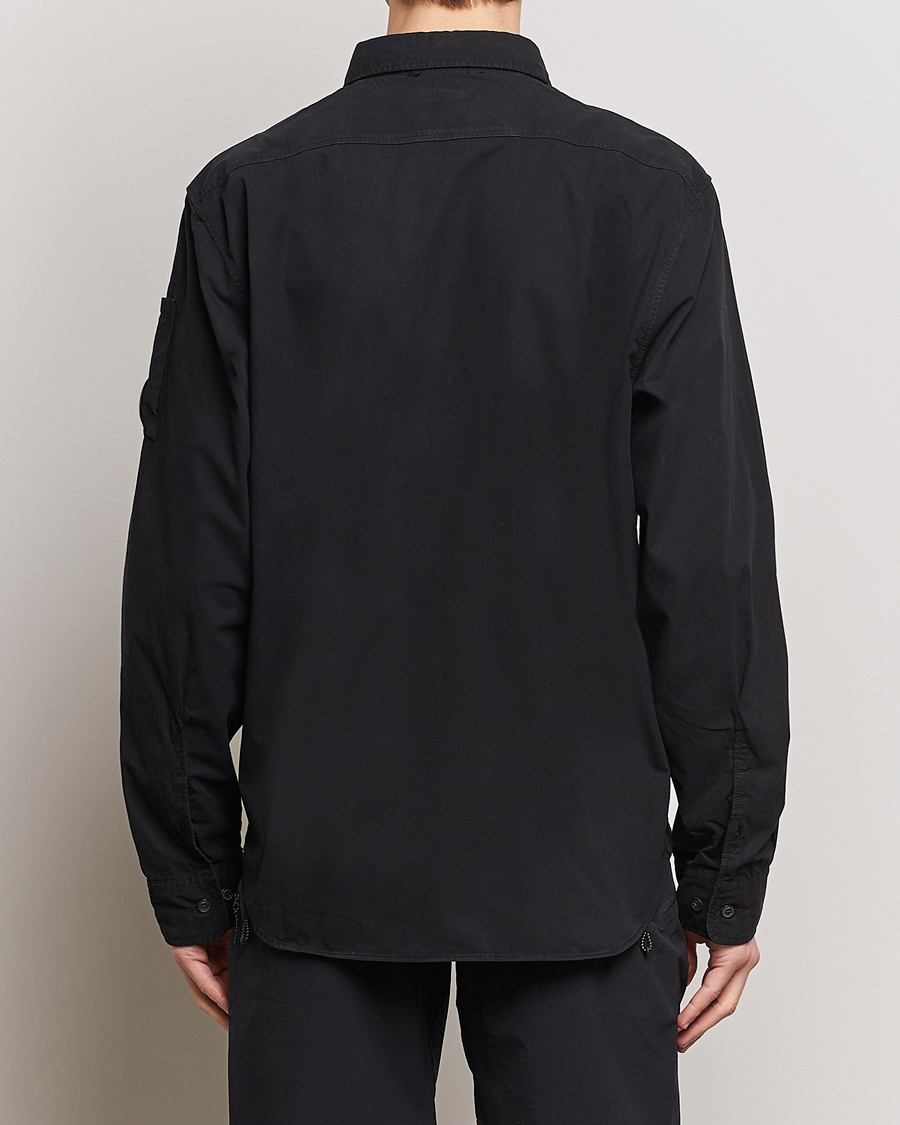 Mies | Kauluspaidat | C.P. Company | Long Sleeve Gabardine Pocket Shirt Black