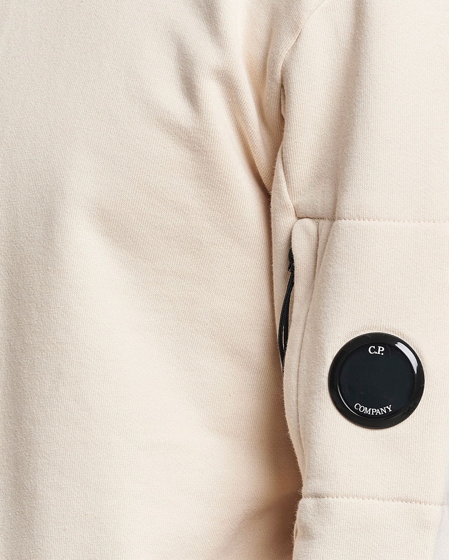 Mies | Puserot | C.P. Company | Diagonal Raised Fleece Lens Sweatshirt Ecru