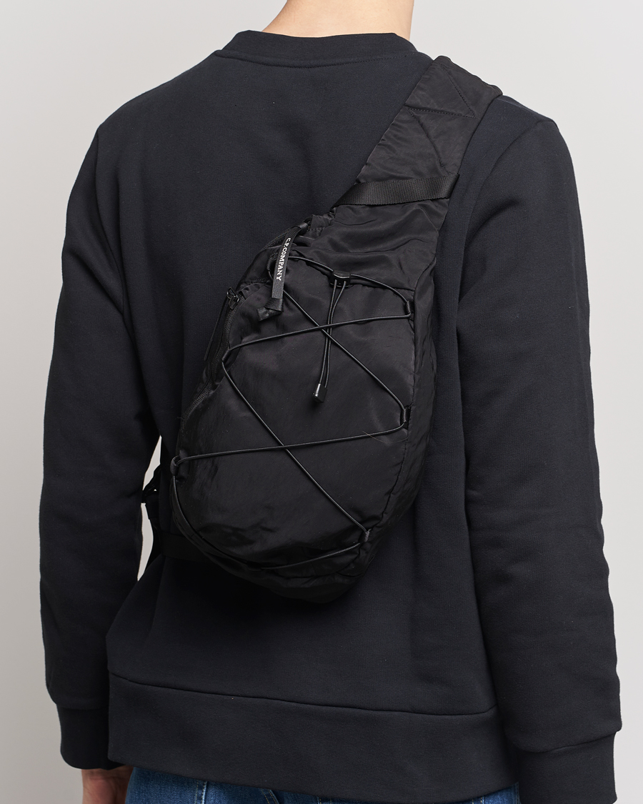 Mies | Laukut | C.P. Company | Nylon B Accessories Shoulder Bag Black