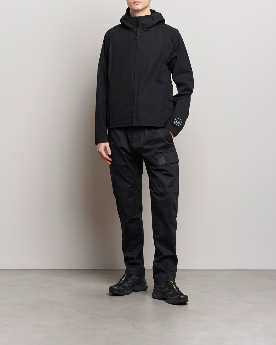 Mies | Takit | C.P. Company | Metropolis Water Resistant Hyst Cotton Jacket Black