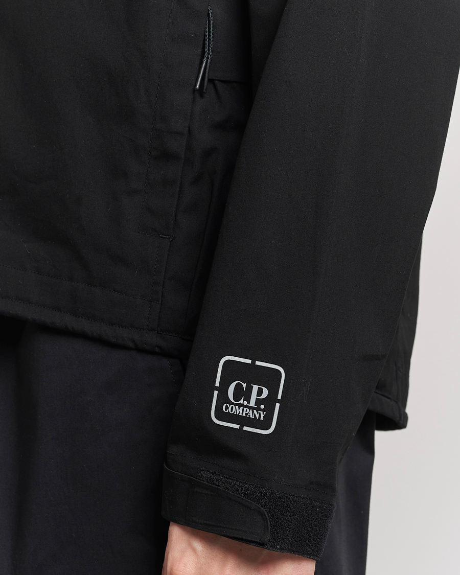Mies | Takit | C.P. Company | Metropolis Water Resistant Hyst Cotton Jacket Black