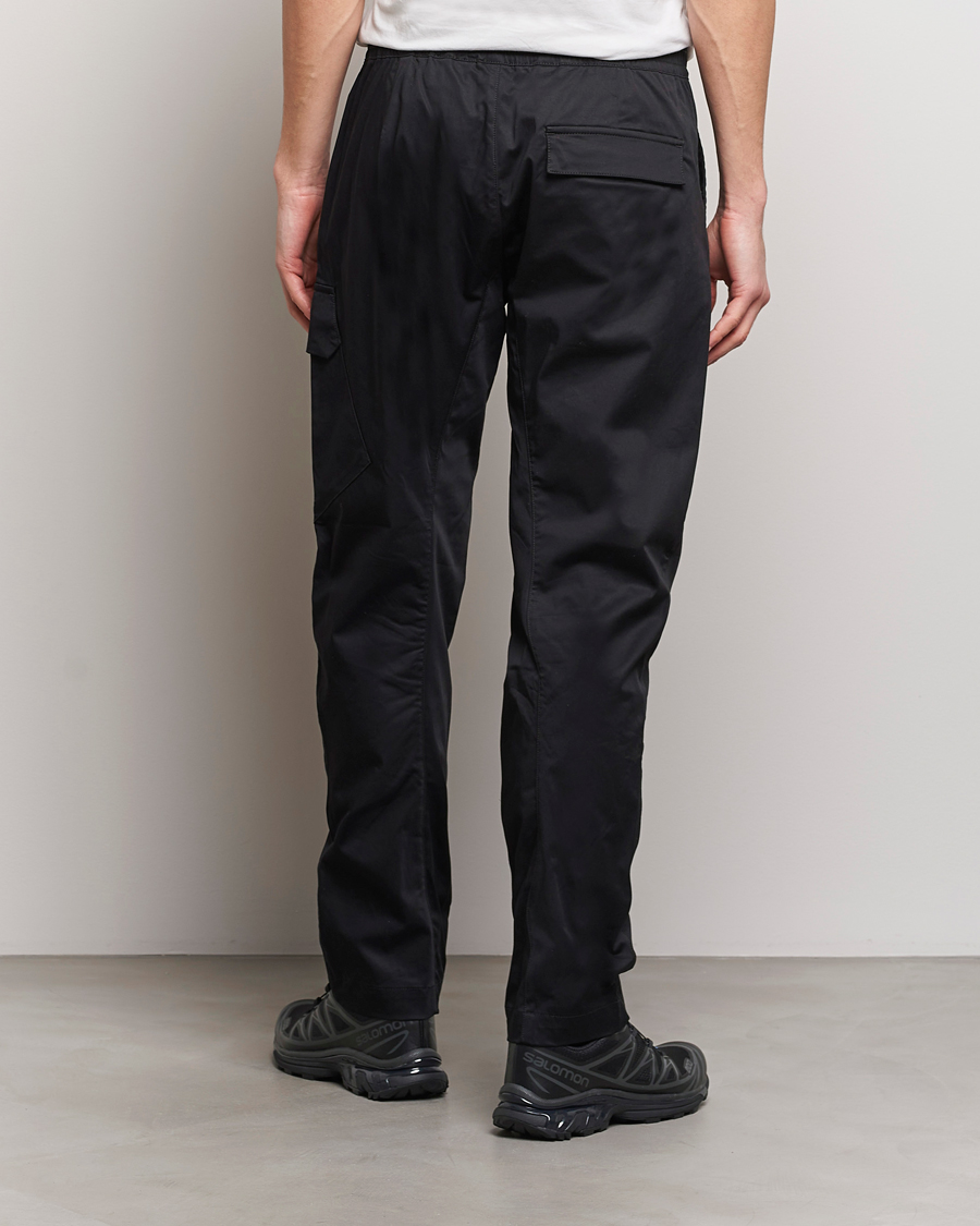Mies | Housut | C.P. Company | Metropolis Gabardine Stretch Satin Cargo Trousers Black