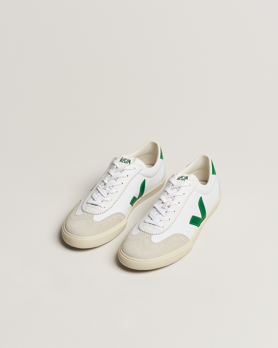 Mies | Veja Volley Sneaker White/Emeraude | Veja | Volley Sneaker White/Emeraude