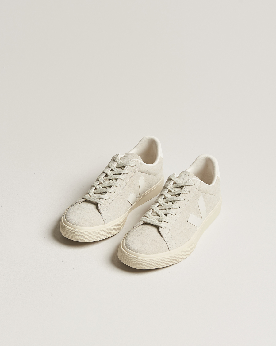 Mies |  | Veja | Campo Suede Sneaker Natural White