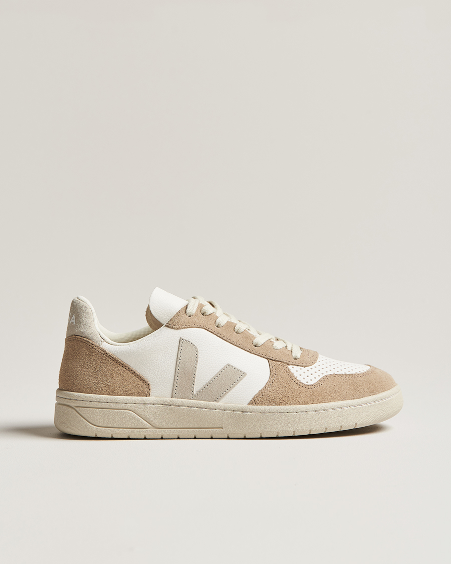 Mies | Veja V-10 Chromefree Leather Extra White/Natural Sahara | Veja | V-10 Chromefree Leather Extra White/Natural Sahara