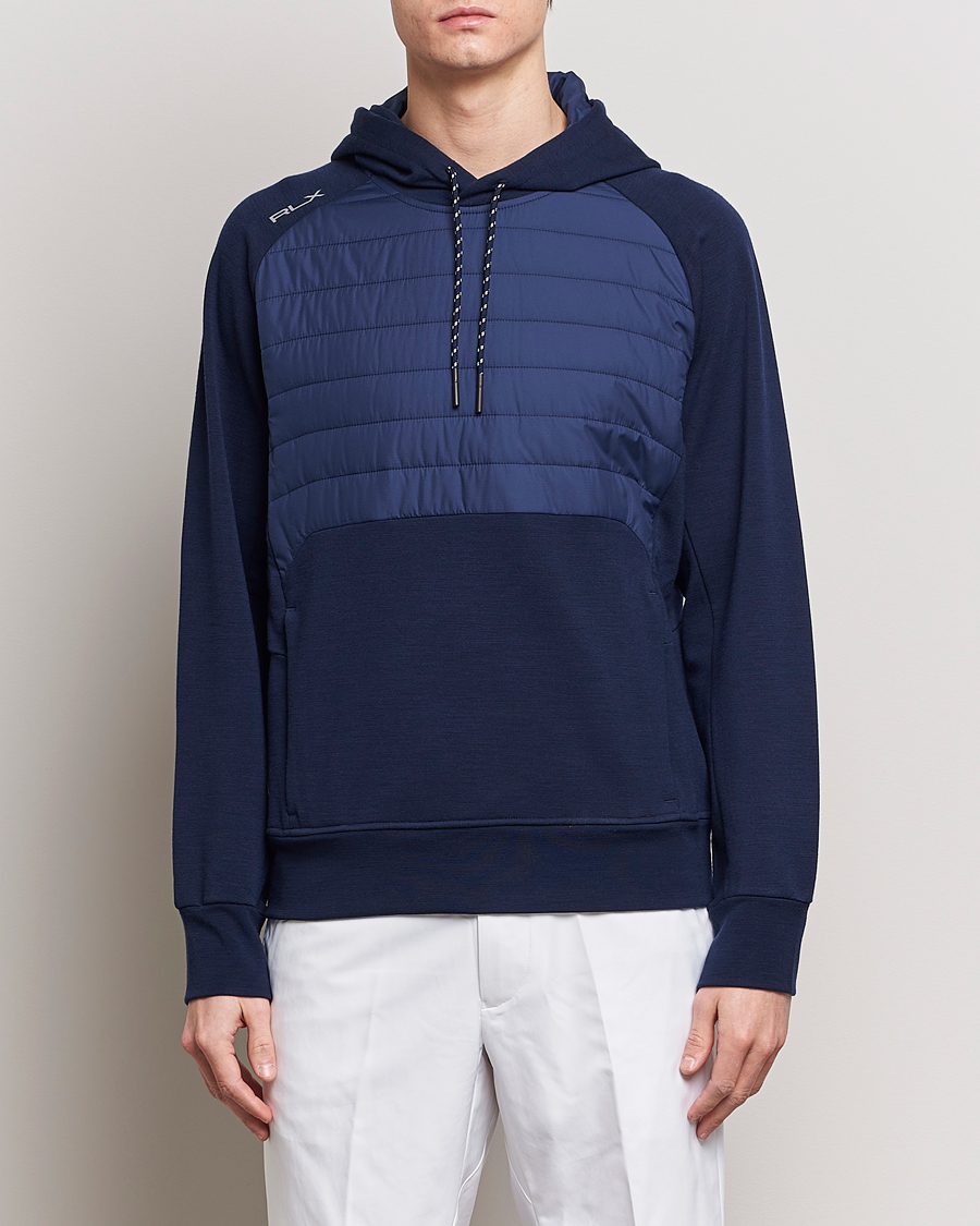 Mies | Puserot | RLX Ralph Lauren | Performance Hybrid Hoodie Refined Navy