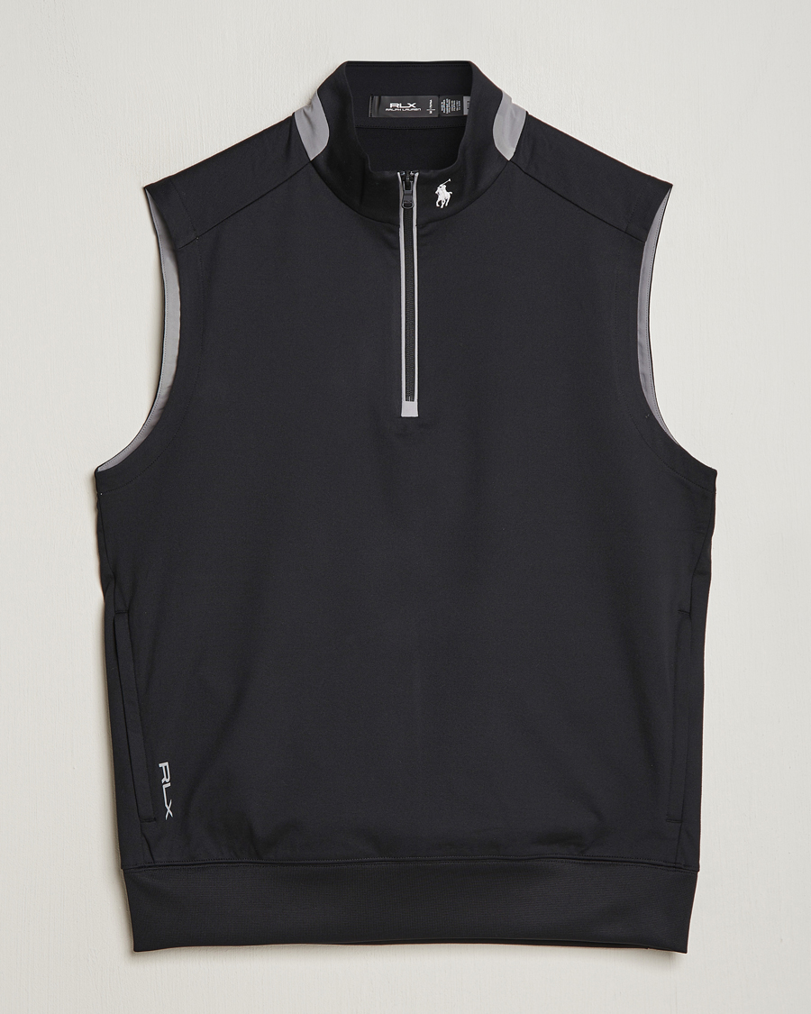 Mies | Puserot | RLX Ralph Lauren | Luxury Performance Vest Polo Black