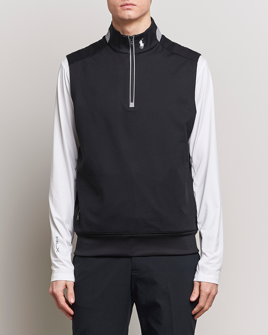 Mies |  | RLX Ralph Lauren | Luxury Performance Vest Polo Black