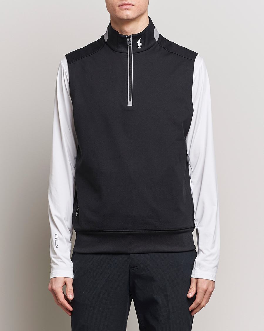Mies | Puserot | RLX Ralph Lauren | Luxury Performance Vest Polo Black