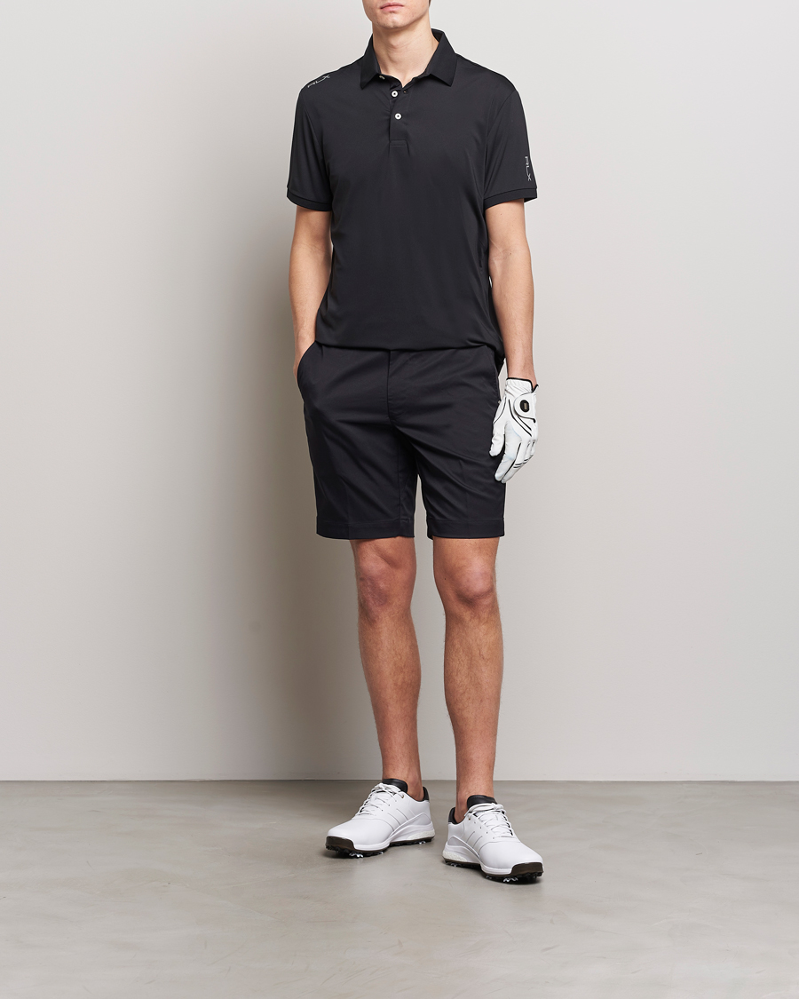 Mies | Pikeet | RLX Ralph Lauren | Airflow Active Jersey Polo Polo Black