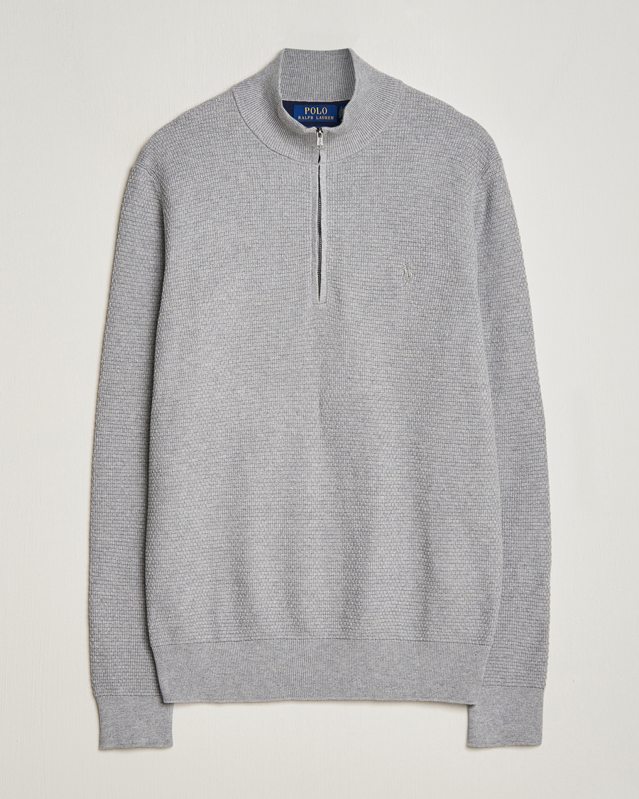 Mies | Puserot | Polo Ralph Lauren Golf | Cotton Jersey Half Zip Andover Heather