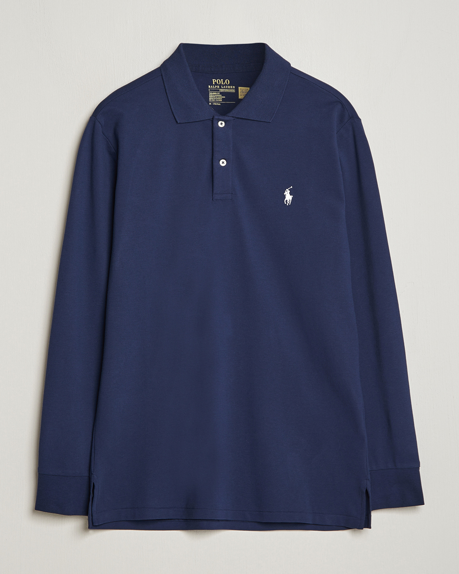 Mies | Puserot | Polo Ralph Lauren Golf | Performance Stretch Long Sleeve Polo Refined Navy
