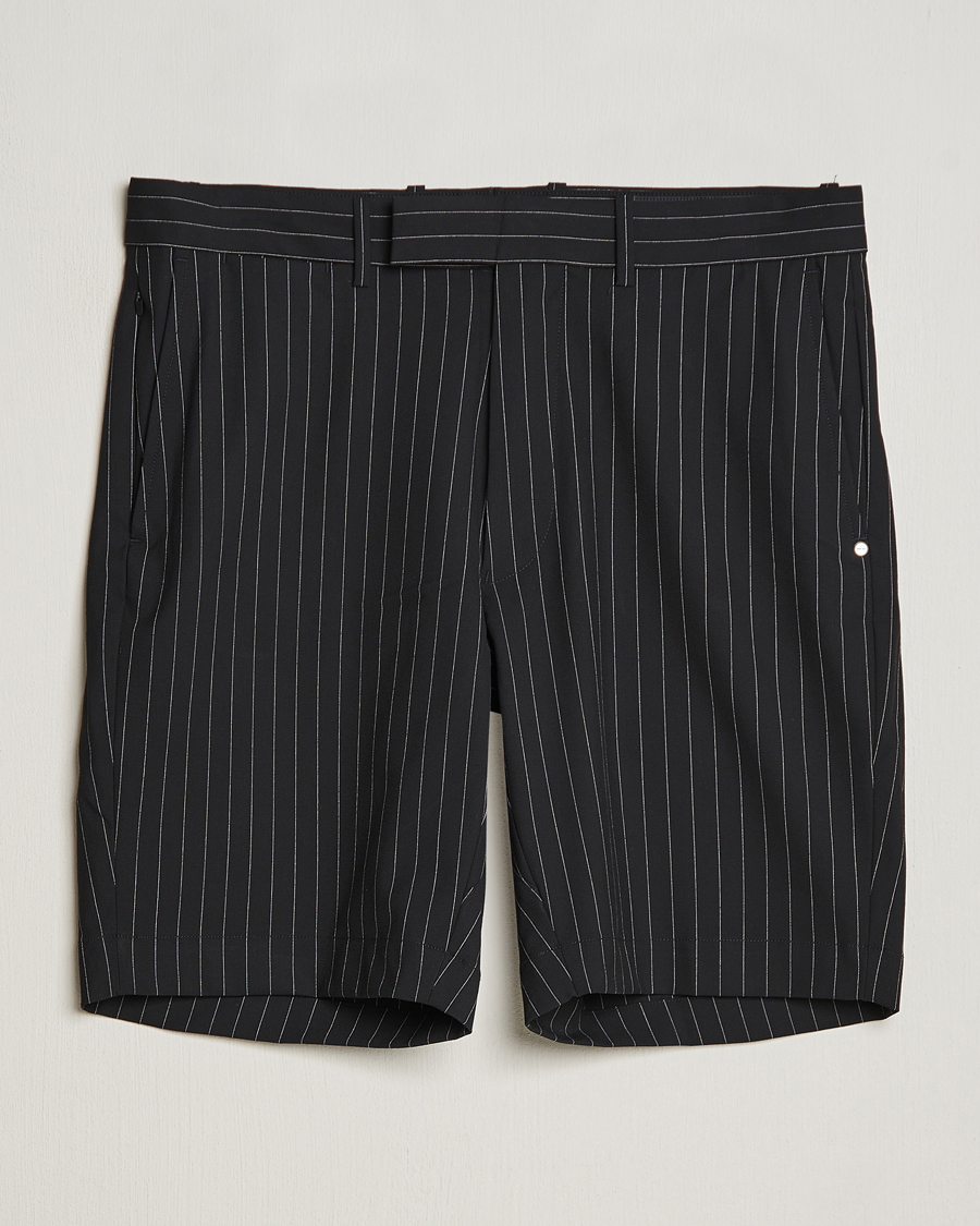 Mies | Shortsit | RLX Ralph Lauren | Tailored Golf Shorts Black Pinstripe