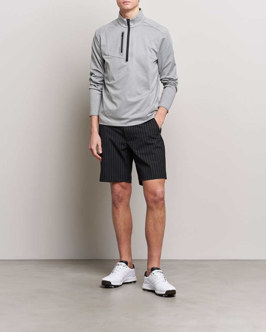 Mies | Shortsit | RLX Ralph Lauren | Tailored Golf Shorts Black Pinstripe
