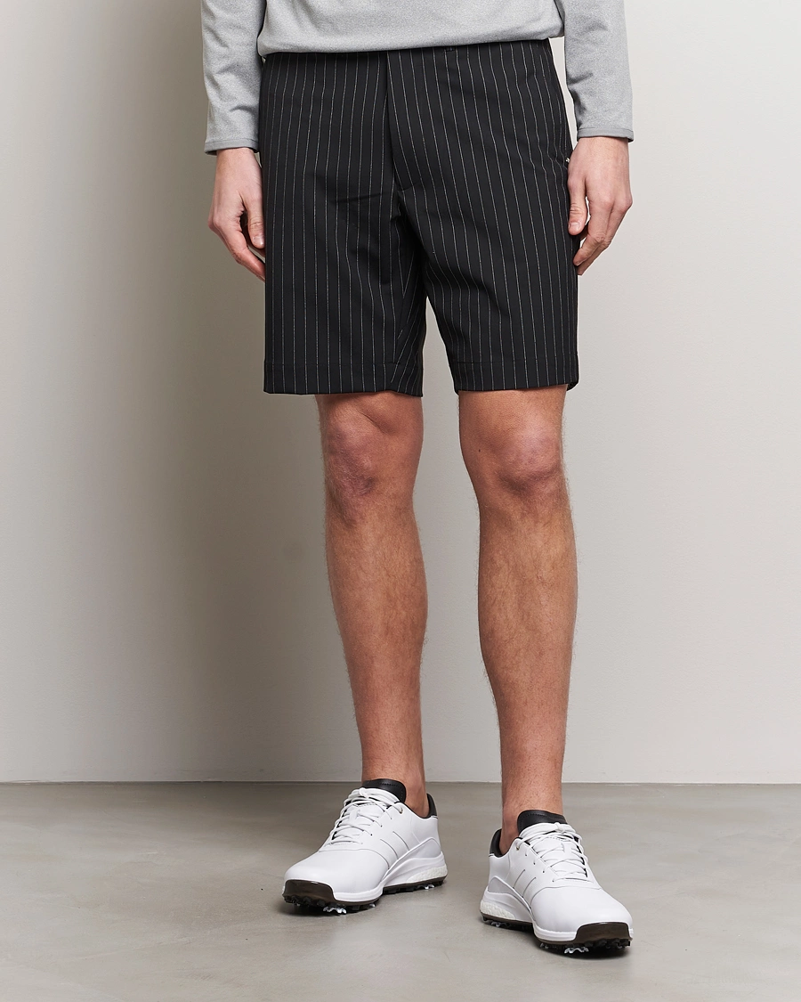 Mies | Shortsit | RLX Ralph Lauren | Tailored Golf Shorts Black Pinstripe