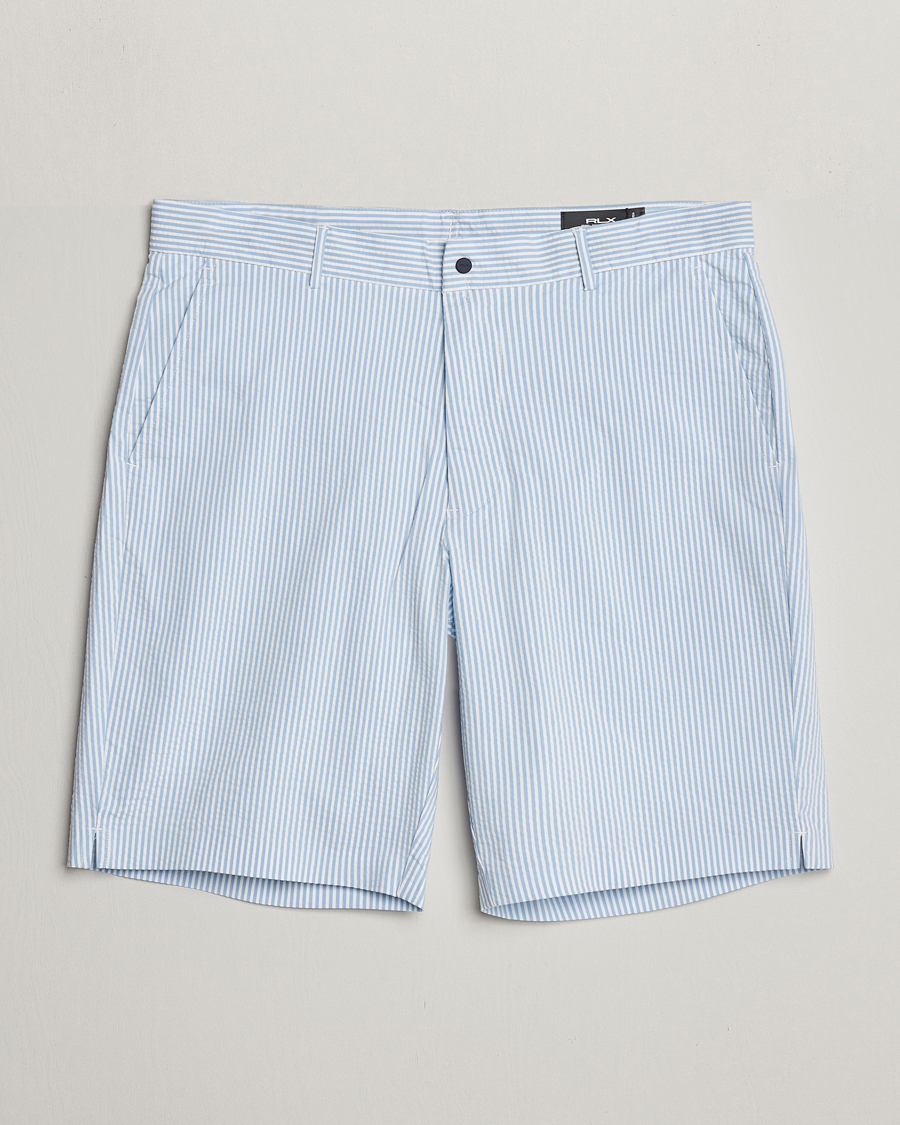 Mies | Shortsit | RLX Ralph Lauren | Seersucker Golf Shorts Blue/White