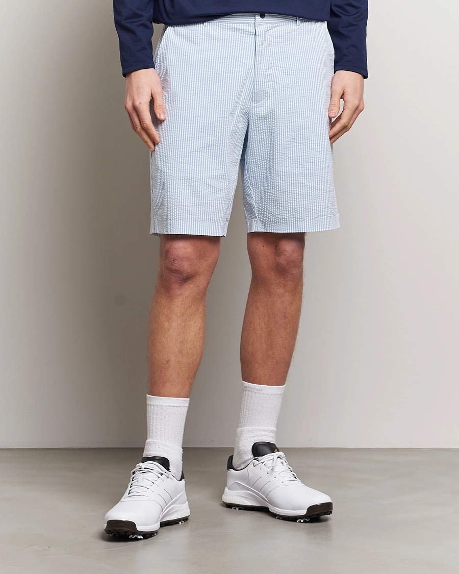Mies | Chino-shortsit | RLX Ralph Lauren | Seersucker Golf Shorts Blue/White