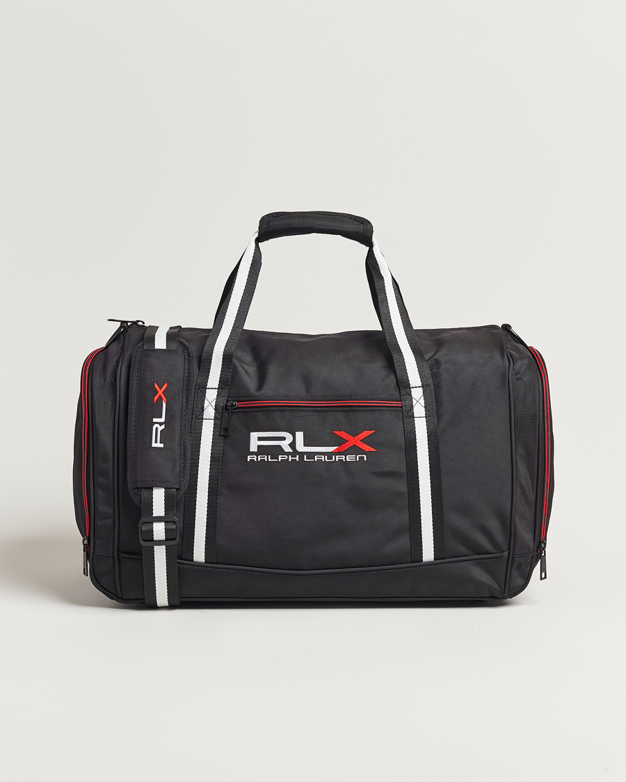 Mies | RLX Ralph Lauren Boston Duffle Bag Black/Red | RLX Ralph Lauren | Boston Duffle Bag Black/Red