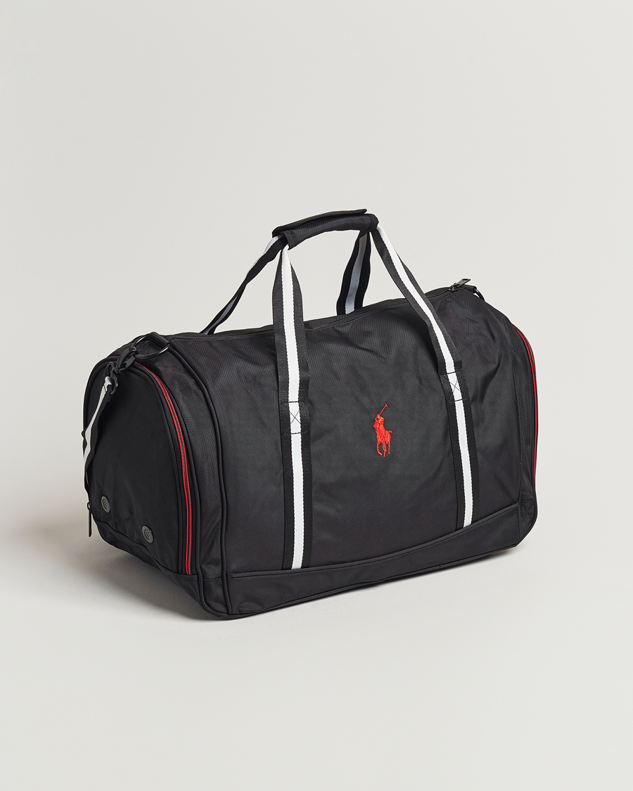 Mies | RLX Ralph Lauren Boston Duffle Bag Black/Red | RLX Ralph Lauren | Boston Duffle Bag Black/Red