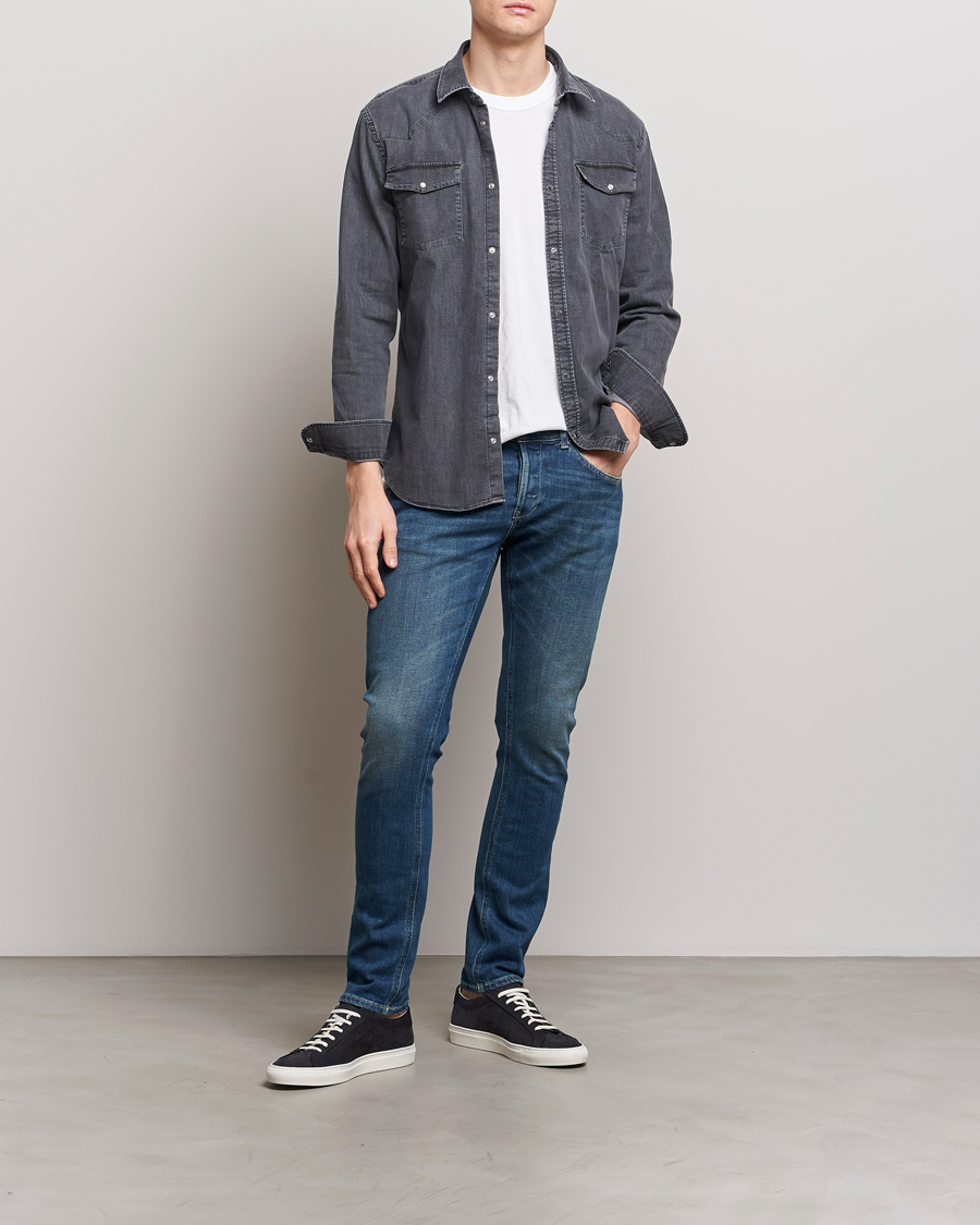Mies | Farkut | Dondup | George Jeans Medium Blue