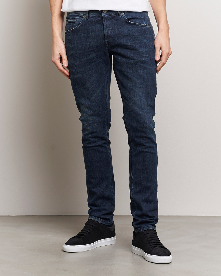 Mies | Slim fit | Dondup | George Jeans Dark Blue