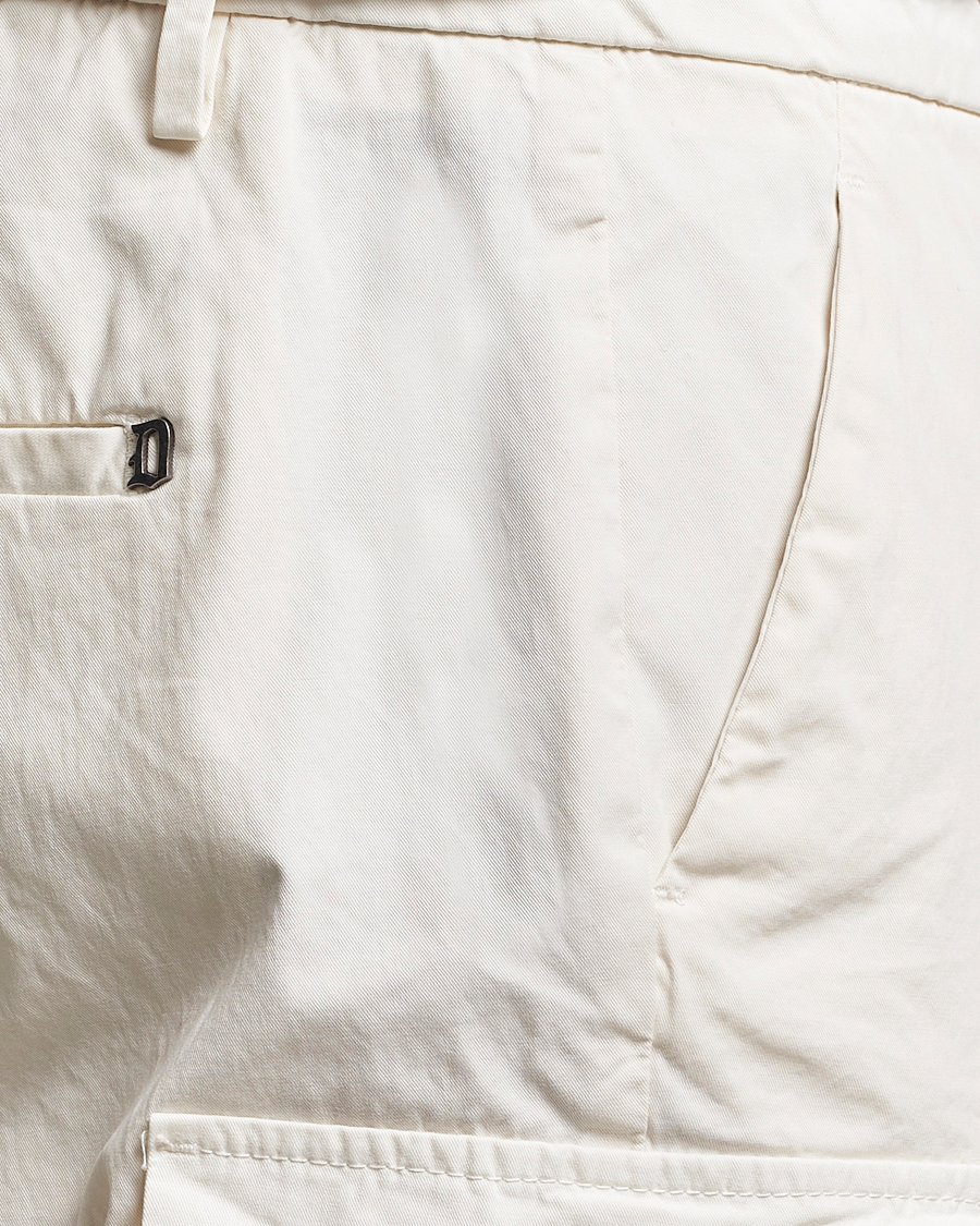 Mies | Housut | Dondup | Eddie Cargo Pants Off White