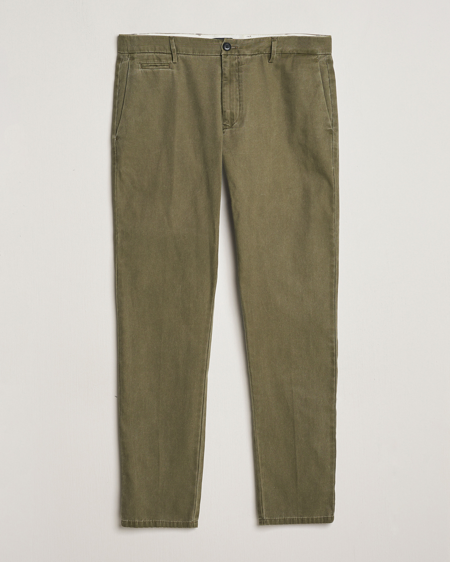 Mies | Housut | Dondup | Joe Cotton Chinos Olive Green