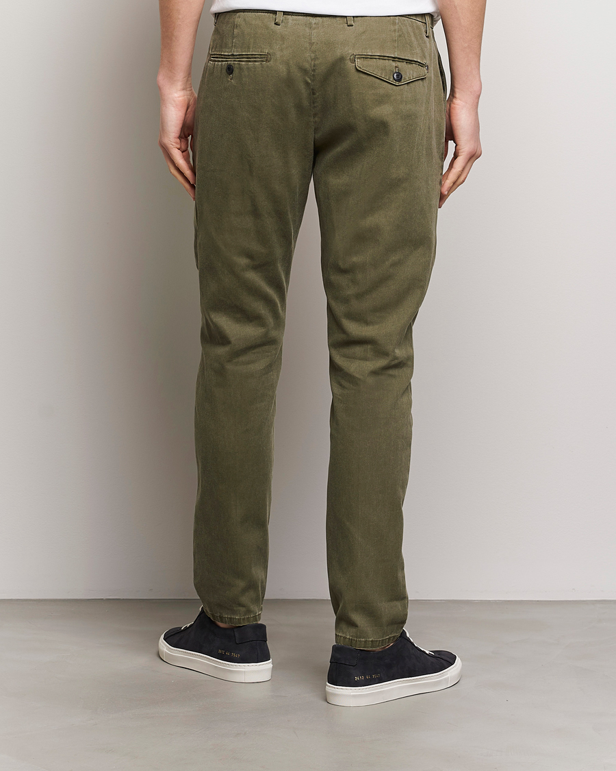 Mies | Housut | Dondup | Joe Cotton Chinos Olive Green
