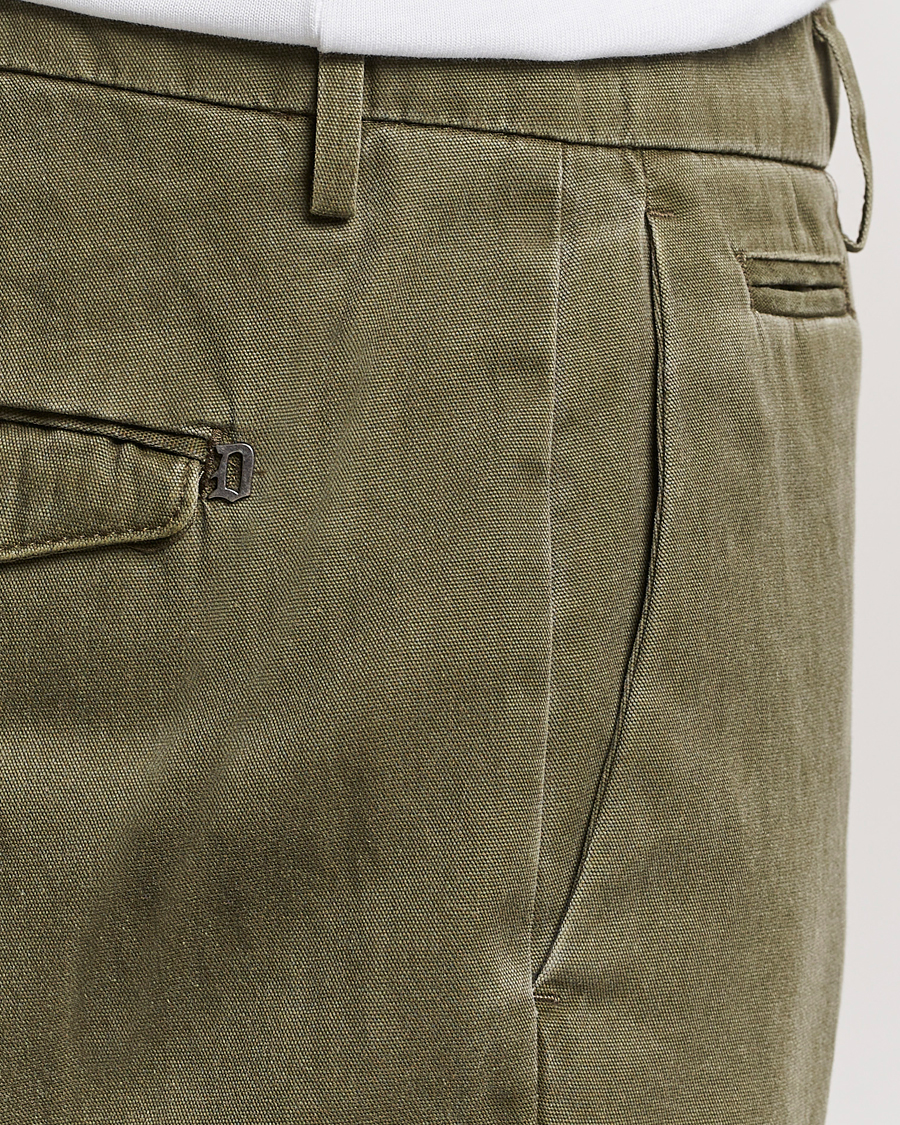 Mies | Housut | Dondup | Joe Cotton Chinos Olive Green