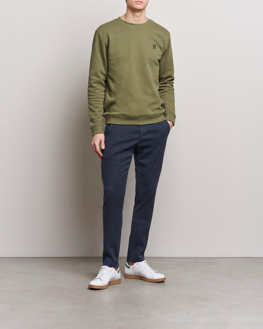 Mies | Housut | Dondup | Gaubert Linen Stretch Chinos Navy