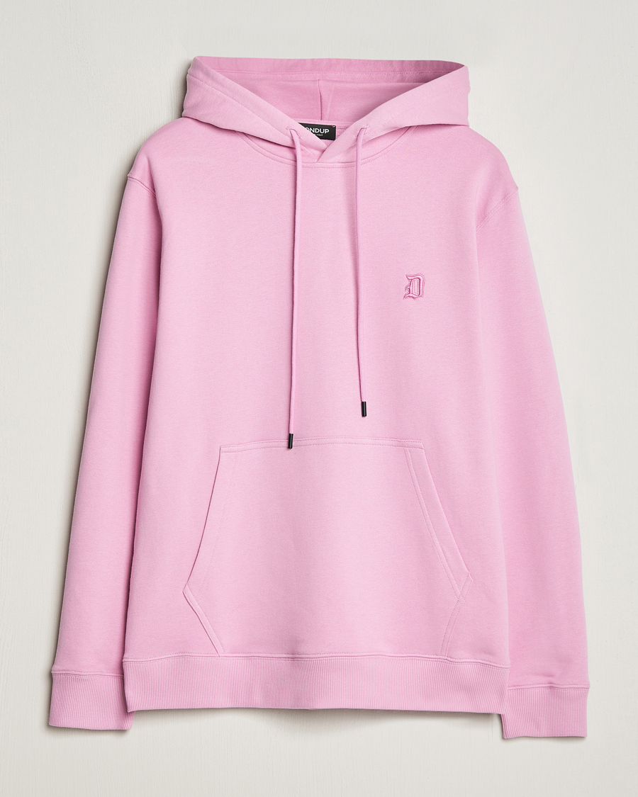 Mies | Puserot | Dondup | Logo Hoodie Washed Pink
