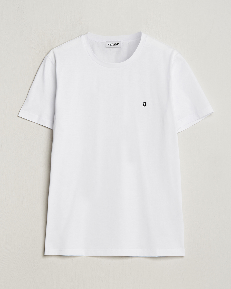 Mies | T-paidat | Dondup | Logo Crew Neck T-Shirt White