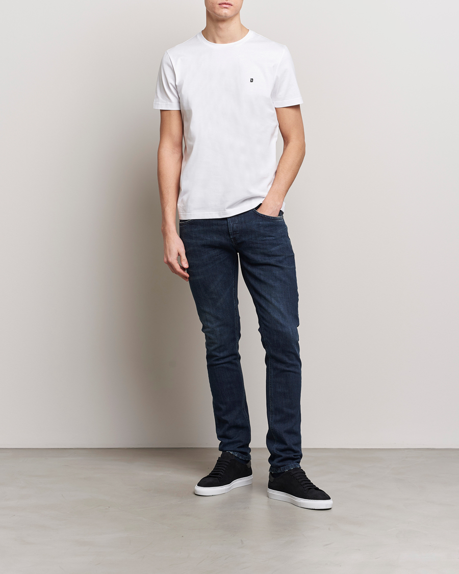 Mies | T-paidat | Dondup | Logo Crew Neck T-Shirt White