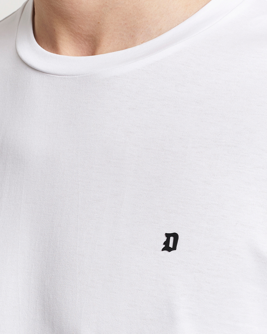 Mies | T-paidat | Dondup | Logo Crew Neck T-Shirt White