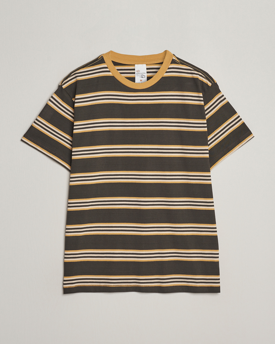 Mies | T-paidat | Nudie Jeans | Leif Striped Crew Neck T-Shirt Multi