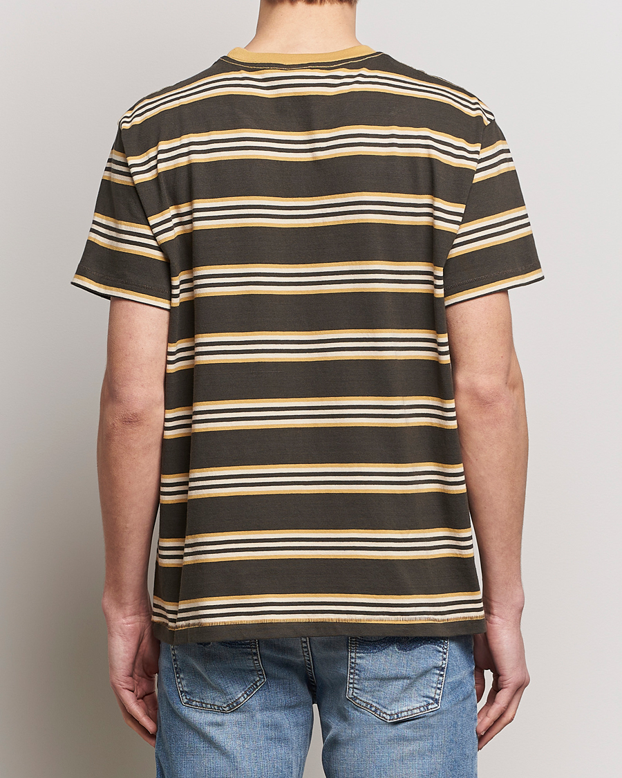 Mies | T-paidat | Nudie Jeans | Leif Striped Crew Neck T-Shirt Multi