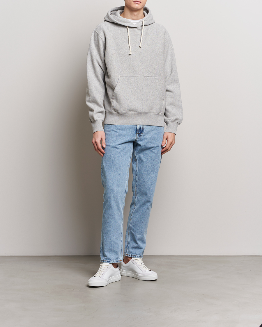 Mies | Puserot | Nudie Jeans | Fredrik Hoodie Grey Melange