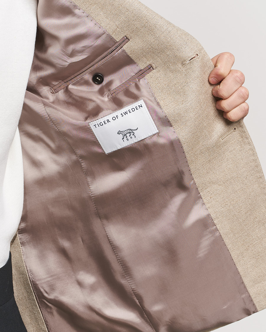 Mies | Pikkutakit | Tiger of Sweden | Justin Linen Blazer Feather