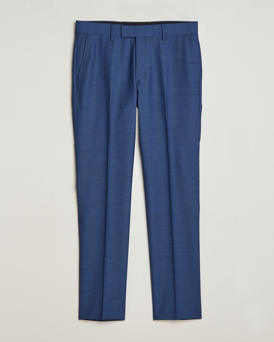 Mies | Housut | Tiger of Sweden | Tenuta Wool Trousers Smokey Blue