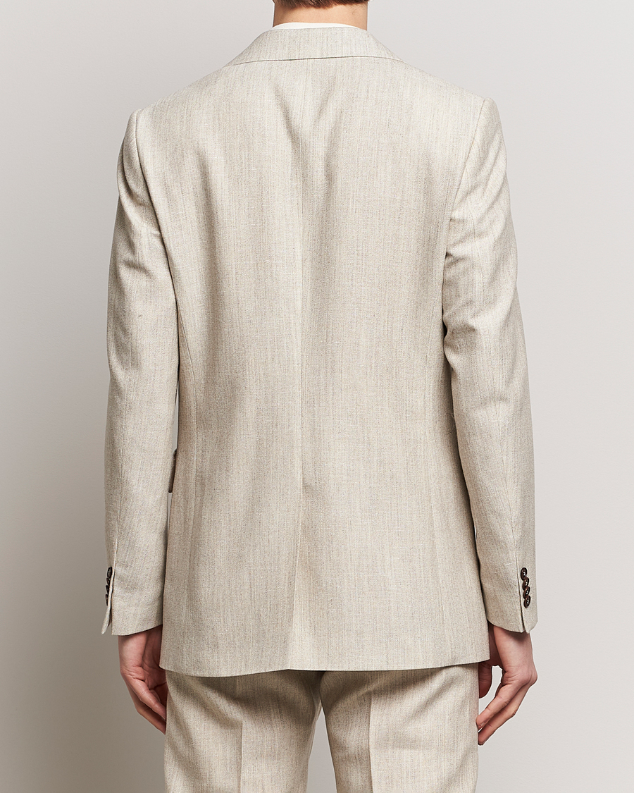 Mies | Pikkutakit | Tiger of Sweden | Jon Wool/Linen Canvas Blazer Natural White