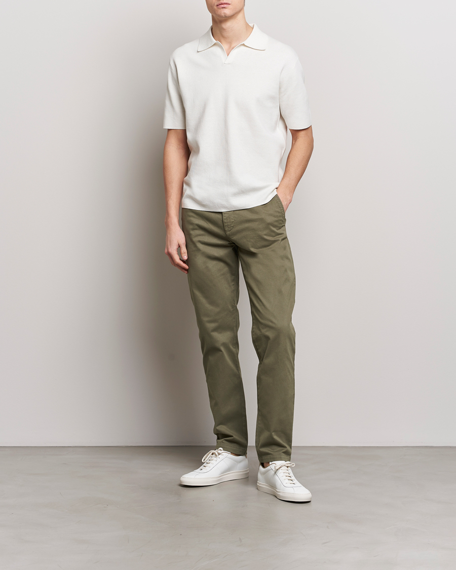 Mies | Housut | Tiger of Sweden | Caidon Cotton Chinos Dusty Green