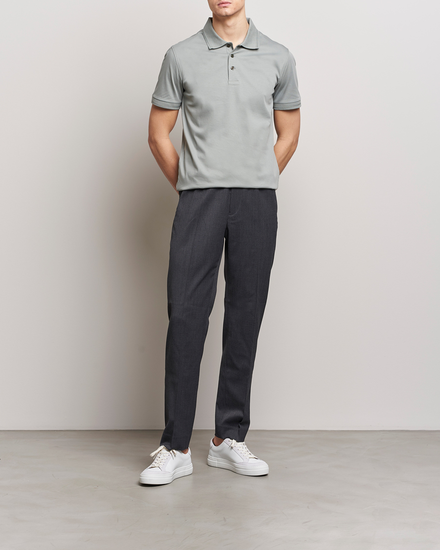 Mies | Pikeet | Tiger of Sweden | Riose Cotton Polo Shadow