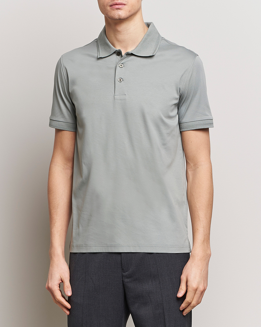 Mies | Pikeet | Tiger of Sweden | Riose Cotton Polo Shadow
