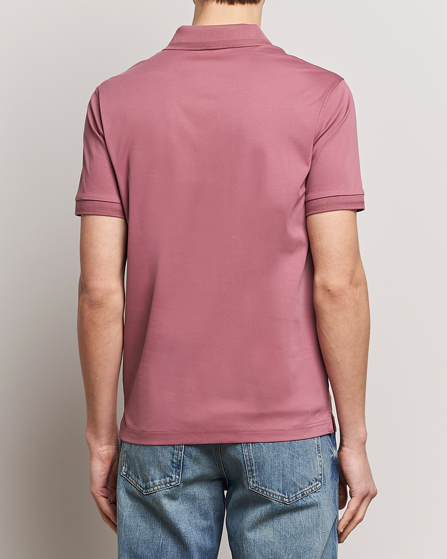 Mies | Pikeet | Tiger of Sweden | Riose Cotton Polo Rose Brown
